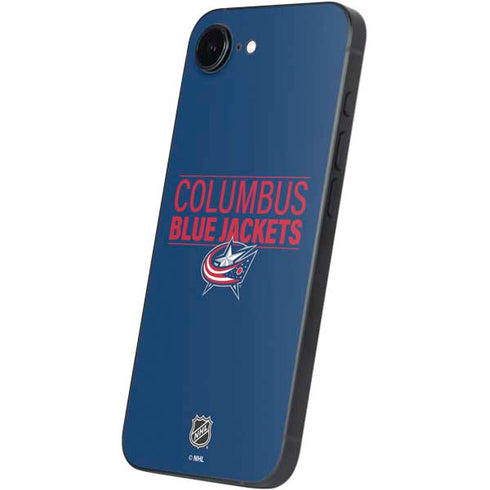 NHL Columbus Blue Jackets Lineup iPhone 16e Skin